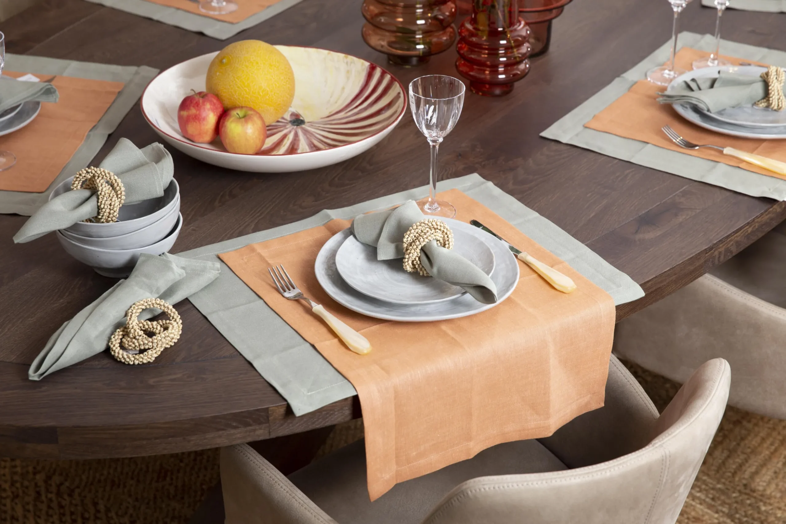 Phills, Placemat, Geroosterde Noot, Set Van 6