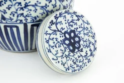 Redding, Potiche, Blauw/Wit