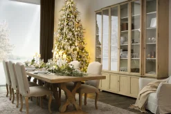 Reggie, Eettafel, Rechthoekig, Hout, Naturel