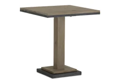 Renders, Bistrotafel, Verweerd Eiken En Ijzer, 80 Cm