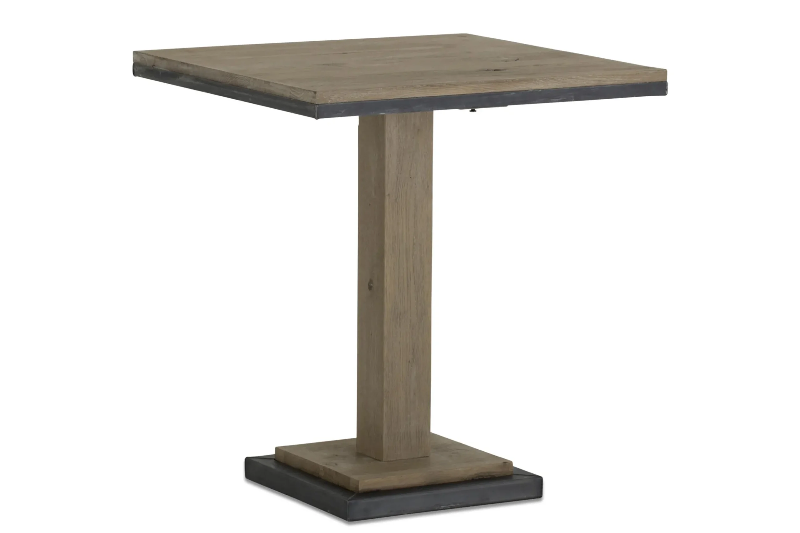 Renders, Bistrotafel, Verweerd Eiken En Ijzer, 80 Cm