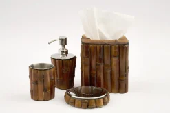 Rene, Tandpastahouder, Staal En Hout