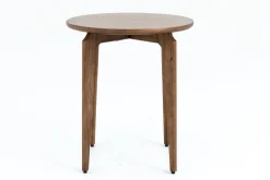 Rix, Bijzettafel, Hout, Rond