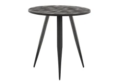 Robyn, Bistrotafel, Teruggewonnen Teak, Rond, 75 Cm
