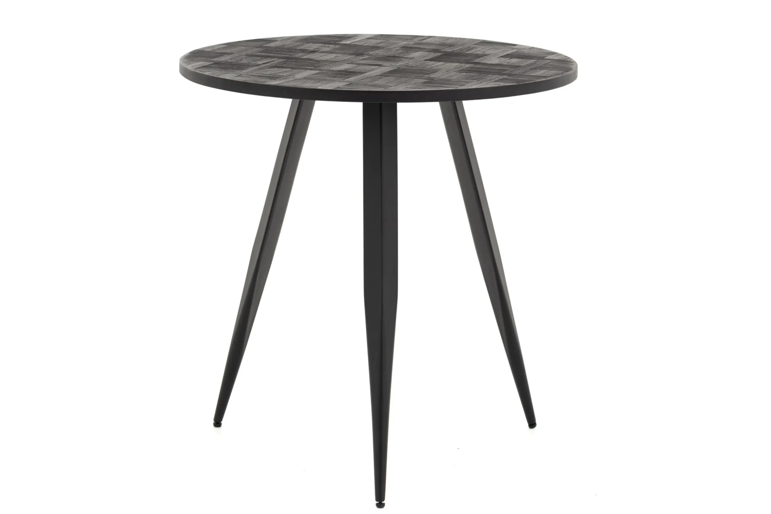 Robyn, Bistrotafel, Teruggewonnen Teak, Rond, 75 Cm