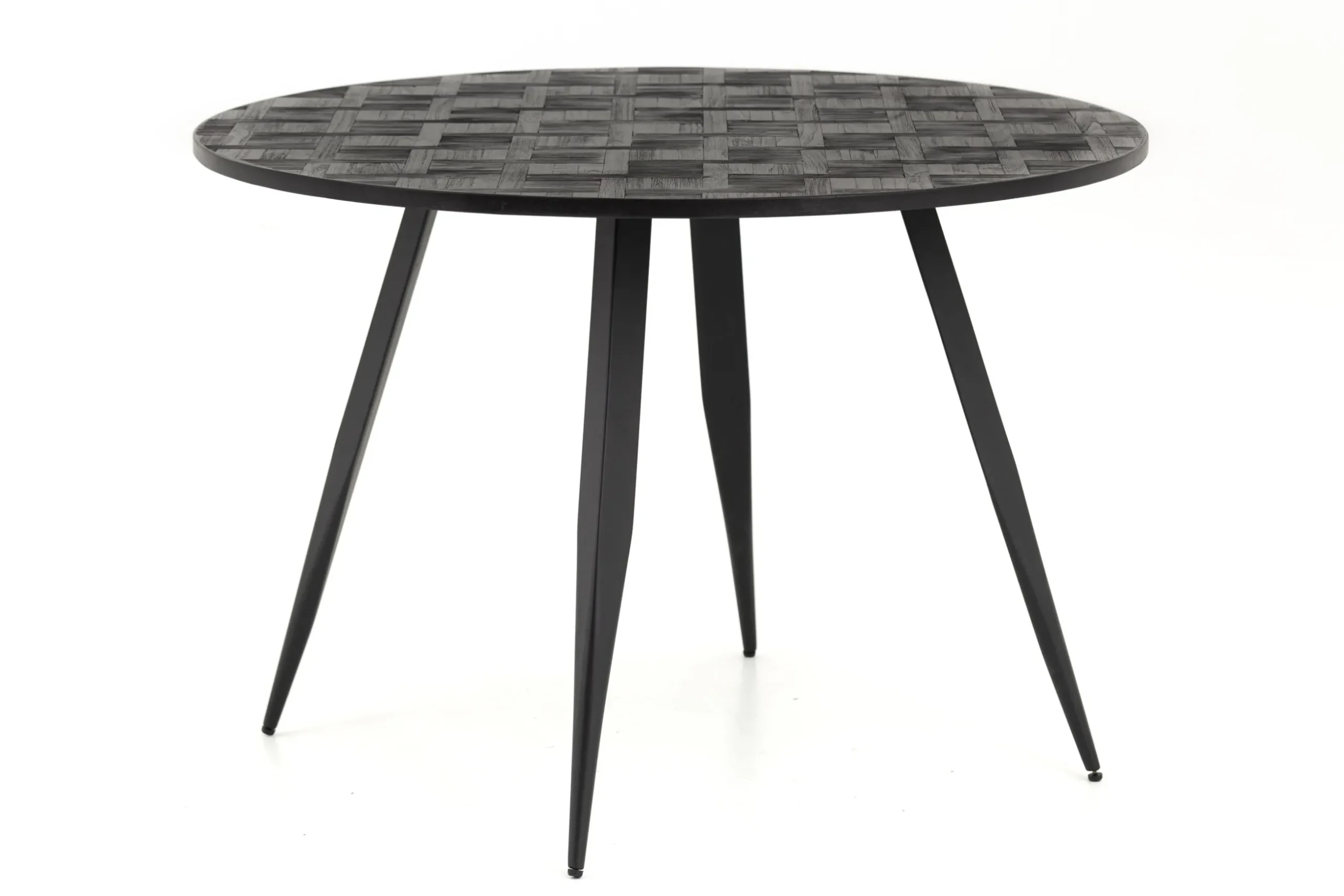 Robyn, Eettafel, Teruggewonnen Teak, Rond, 110 Cm