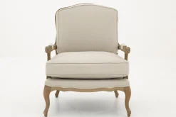 Sally, Fauteuil, Natuurlijk Linnen