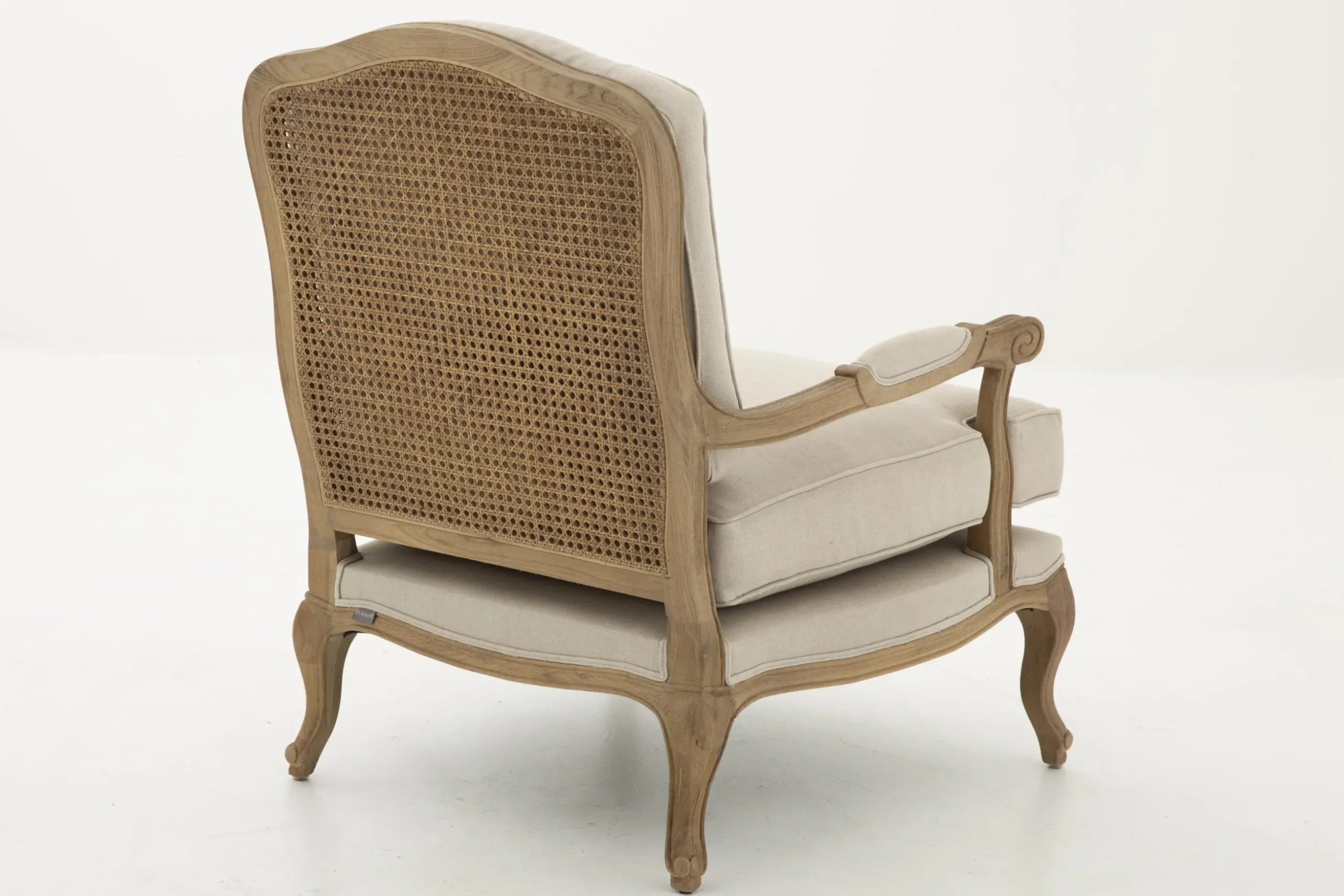 Sally, Fauteuil, Natuurlijk Linnen