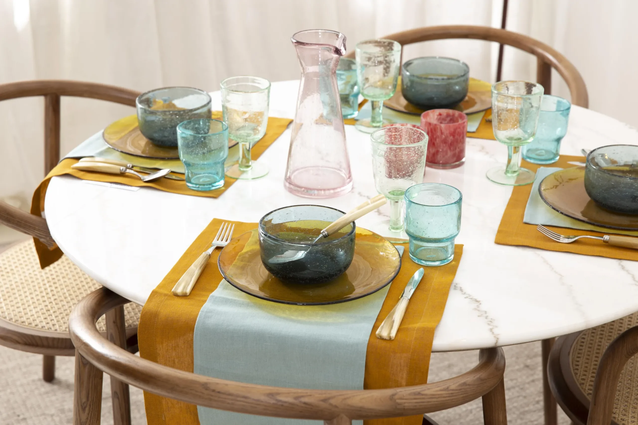 Samantha, Kan, Glas, Paars, 800 Ml