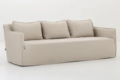 Sandrine, Bank, 210 Cm, 3 Kussens