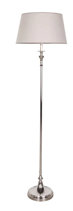 Sorah, Staande Lamp, Messing En Nikkel