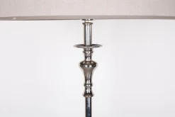 Sorah, Staande Lamp, Messing En Nikkel
