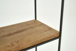 Stedelijk, Rek, Eiken En Metaal, Lichtbruin