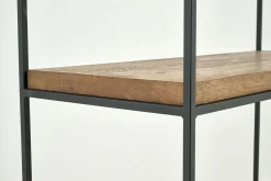 Stedelijk, Rek, Eiken En Metaal, Lichtbruin