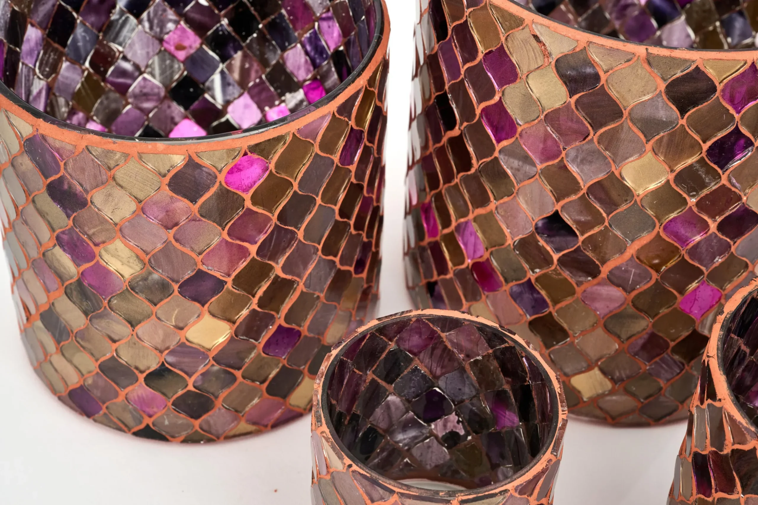 Tatou, Theelichthouder, Glas, L