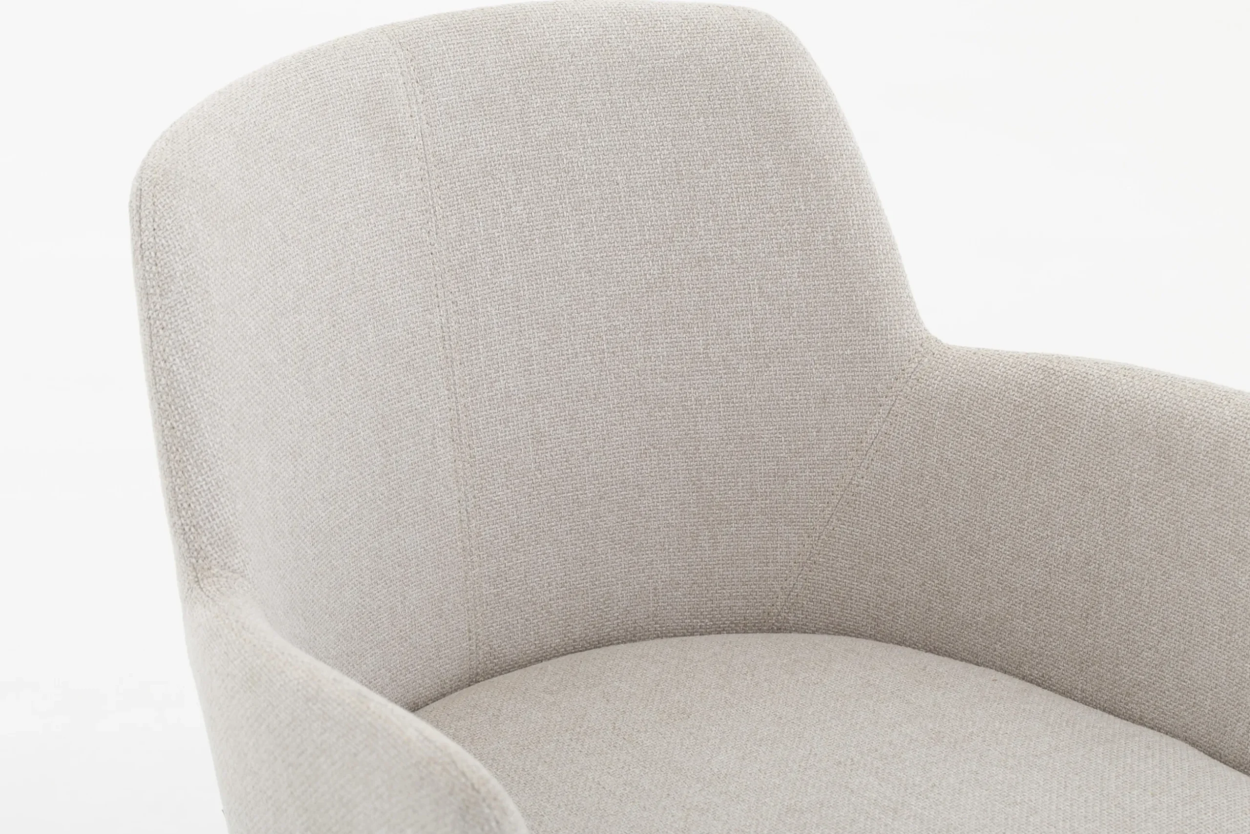 Terni, Fauteuil, Natuurlijk Linnen