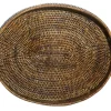 Togo, Dienblad, Ovaal, Met Rand, Riet, 46Cm