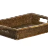 Togo, Dienblad, Rechthoekig, Riet