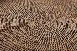 Togo, Dienblad, Rond, Riet, 48Cm