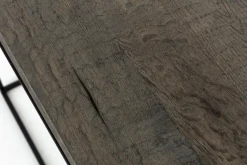 Urban, Consoletafel, Eiken En Metaal, Donkerbruin