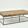 Urban, Salontafel, Eiken En Metaal, Lichtbruin