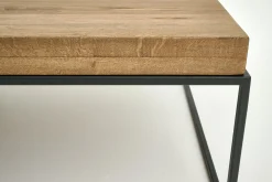 Urban, Salontafel, Eiken En Metaal, Lichtbruin