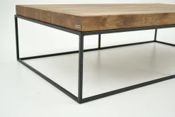 Urban, Salontafel, Eiken En Metaal, Lichtbruin