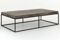 Urban, Salontafel, Eiken En Metaal, Donkerbruin