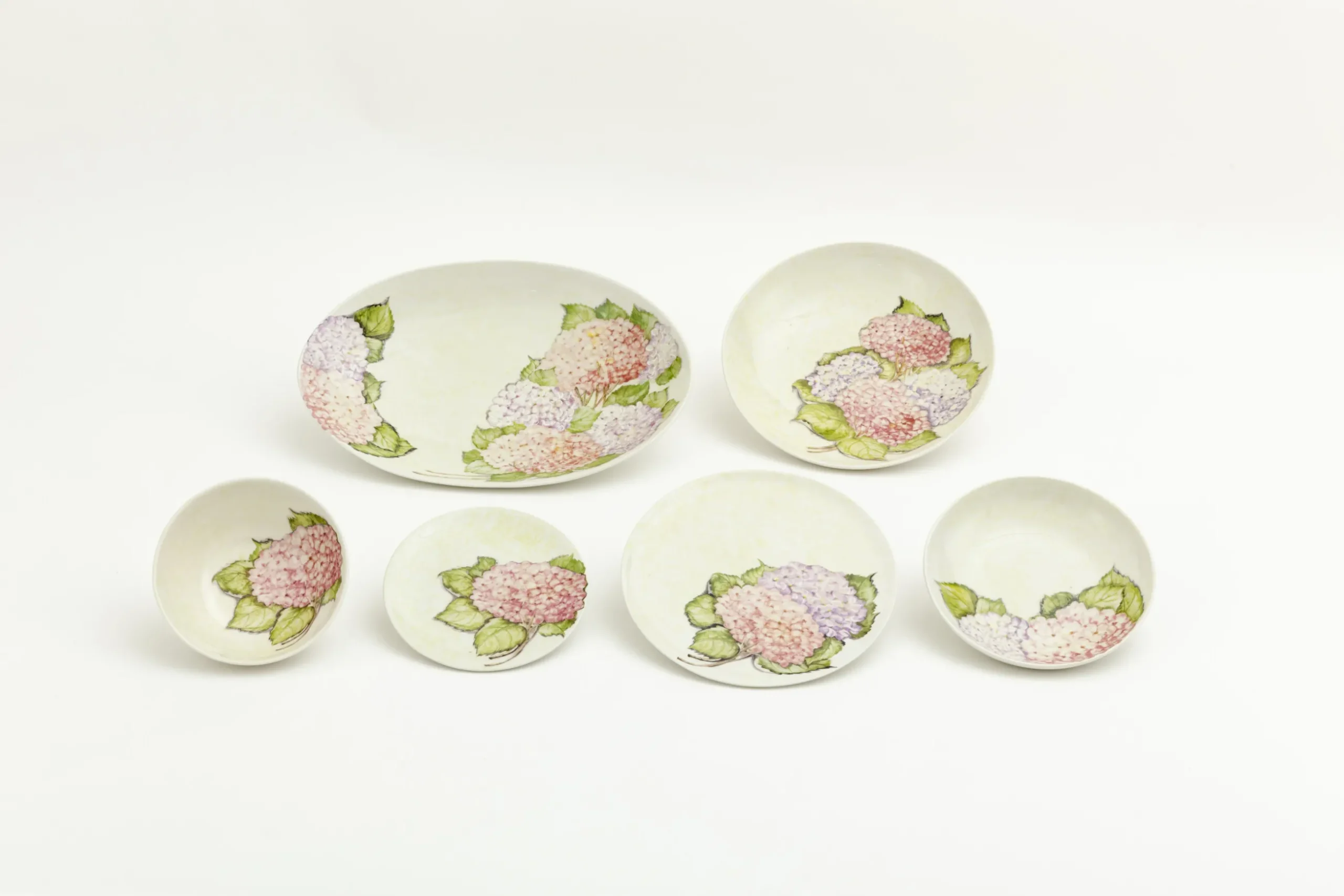 Villosa, Bord, Keramiek, Bloemen, 22Cm