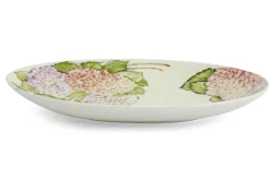 Villosa, Serveerbord, Keramiek, Bloemen, Ovaal