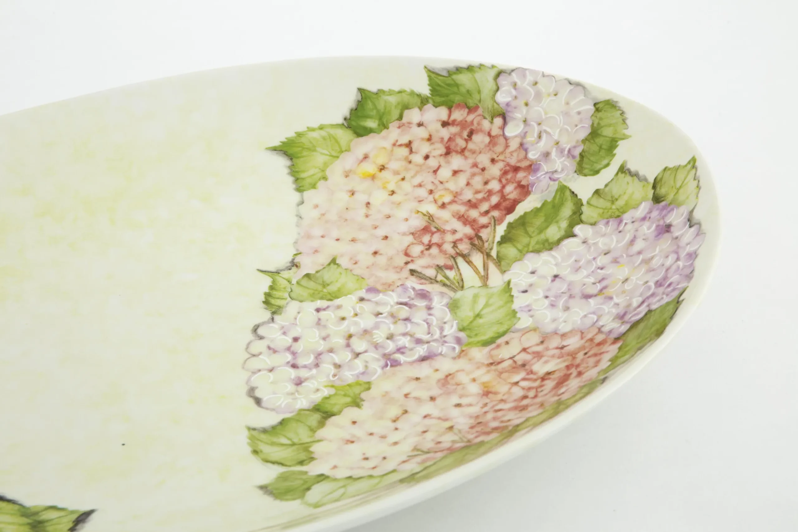 Villosa, Serveerbord, Keramiek, Bloemen, Ovaal