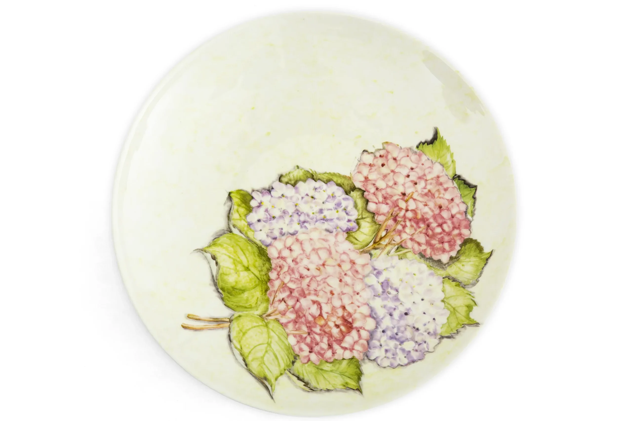 Villosa, Serveerschaal, Keramiek, Bloemen, Rond