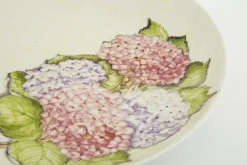 Villosa, Serveerschaal, Keramiek, Bloemen, Rond