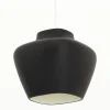 Wyatt, Hanglamp, Zwart/Wit, Model 1