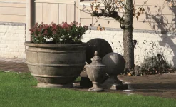 Zedar, Decoball Te Voet, Gereconstrueerde Steen Op Glasvezel, L