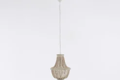 Zofia, Hanglamp, Ijzer En Houten Kralen
